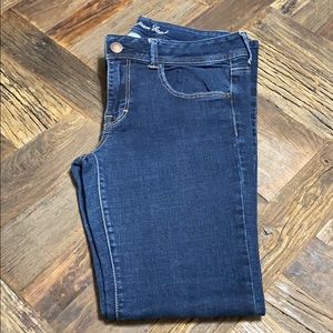 American Eagle Dark Wash Super Stretch Jeans
